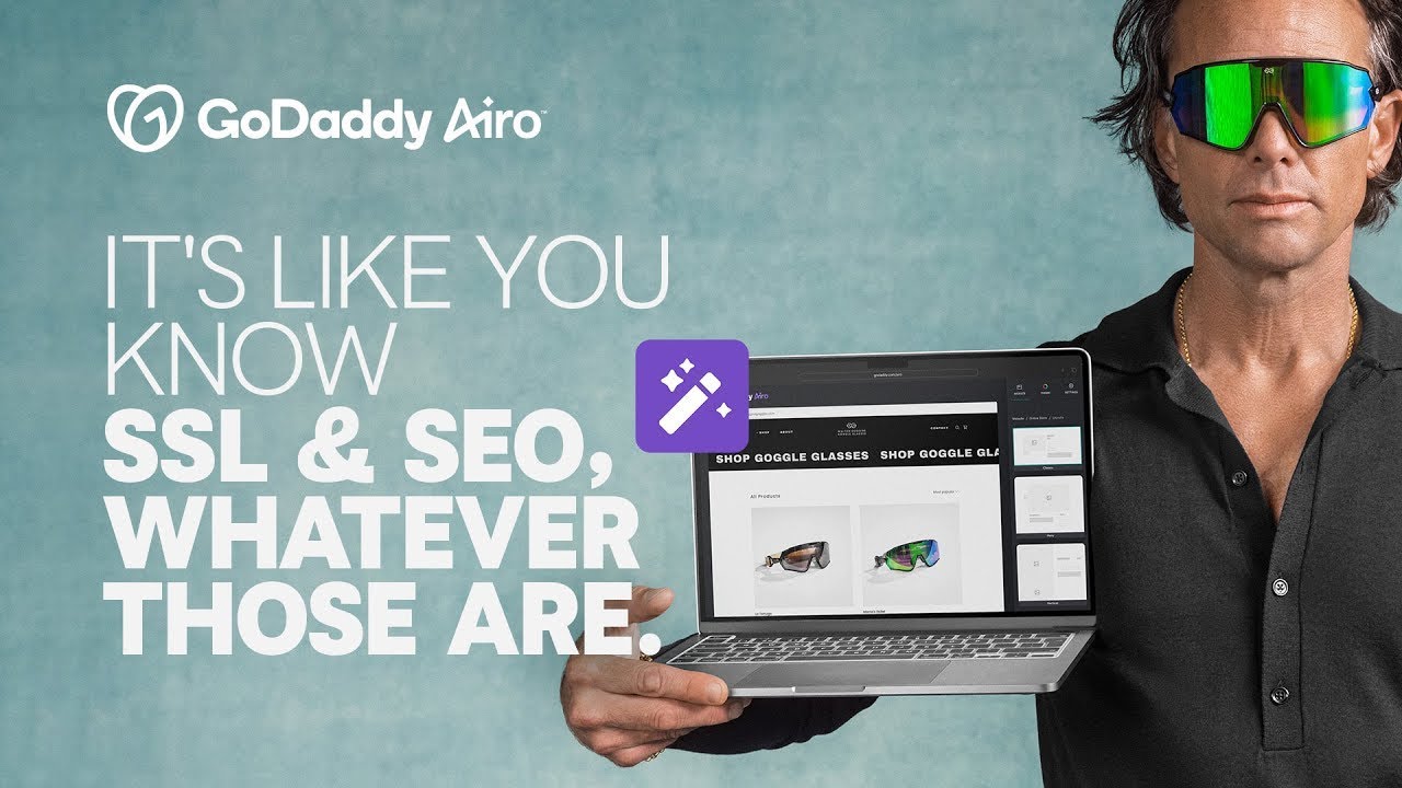 Watch Walton Goggins & GoDaddy Build His Website with the Power of AI