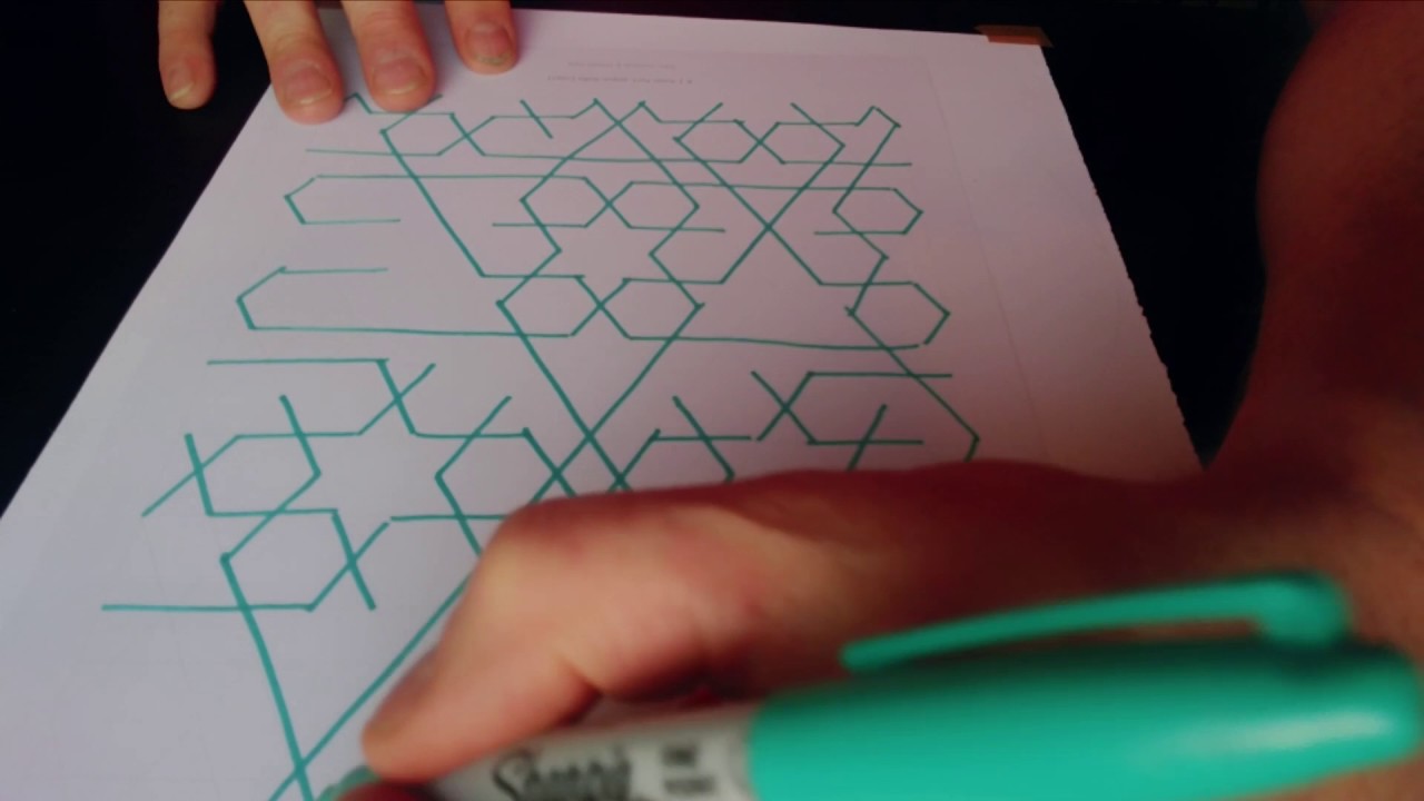 Drawing a Pattern from Islamic Design Workbook: Amer Fort, Jaipur