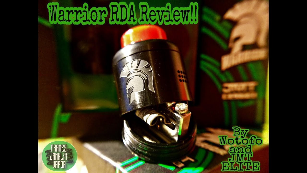 Warrior RDA by Wotofo & JMT ELITE Review!!!