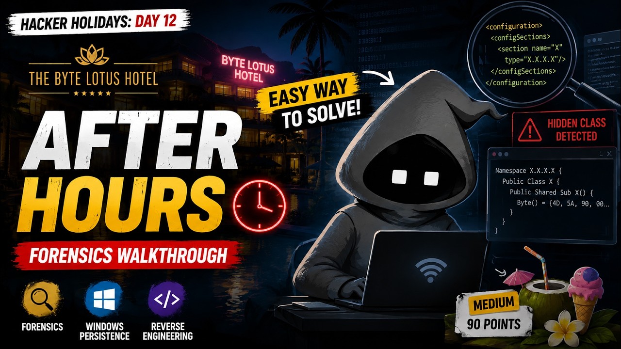 After Hours TryHackMe Walkthrough | Hacker Holidays Day 12 | Easy Way to Solve!