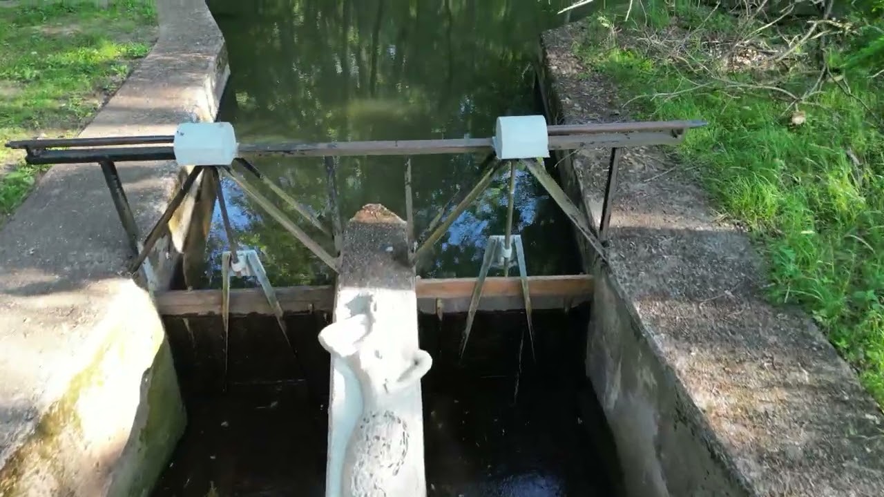 Das Nixenwehr an der Malxe