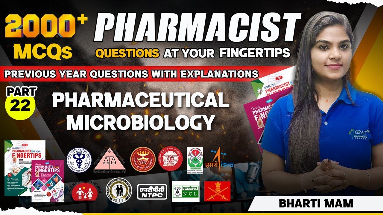 L-22|Pharmaceutical Microbiology | #rrbpharmacist #pharmacistexam #pharmacist #pharmacistrecruitment