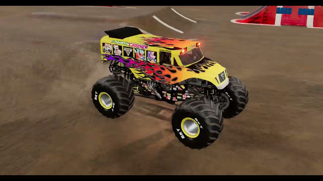 Classroom Crusher Monster Jam BeamNG Freestyle
