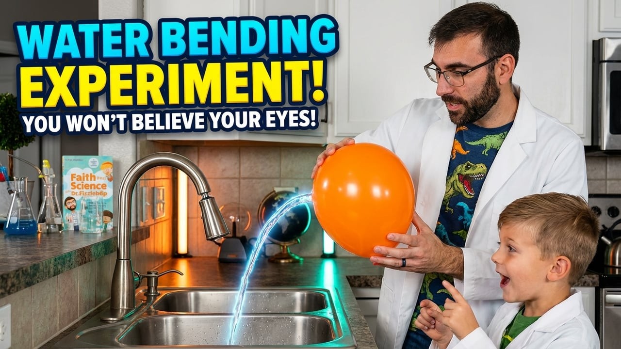 CRAZY Water Bending Experiment – Here's What's Happening