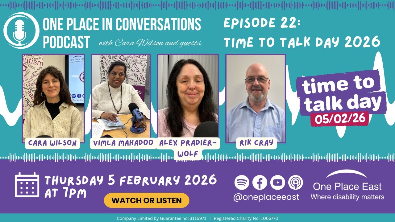 One Place In Conversations 22: Time to Talk Day 2026