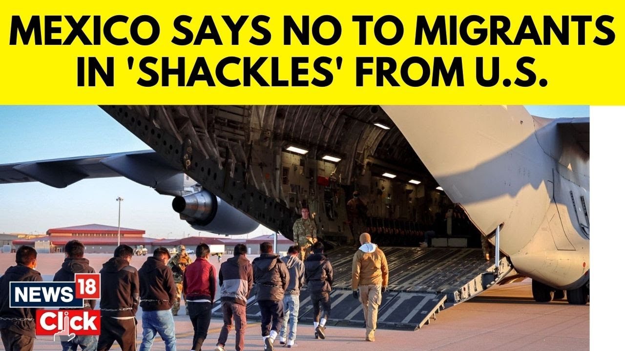 Mexico Refuses US Military Flight Deporting Migrants According To Sources Say | US Deportation |N18G