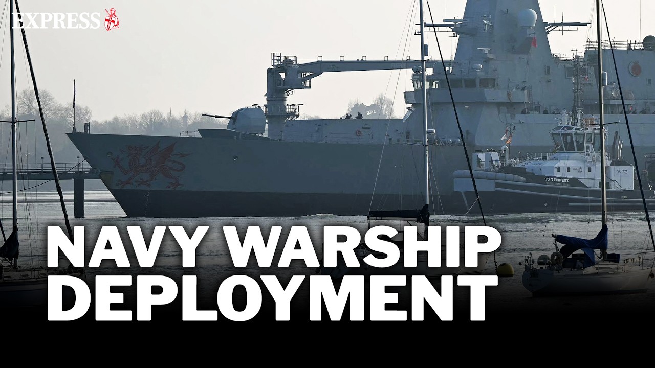 LIVE: Royal Navy prepares to deploy warships to Cyprus as Iran confrontation escalates