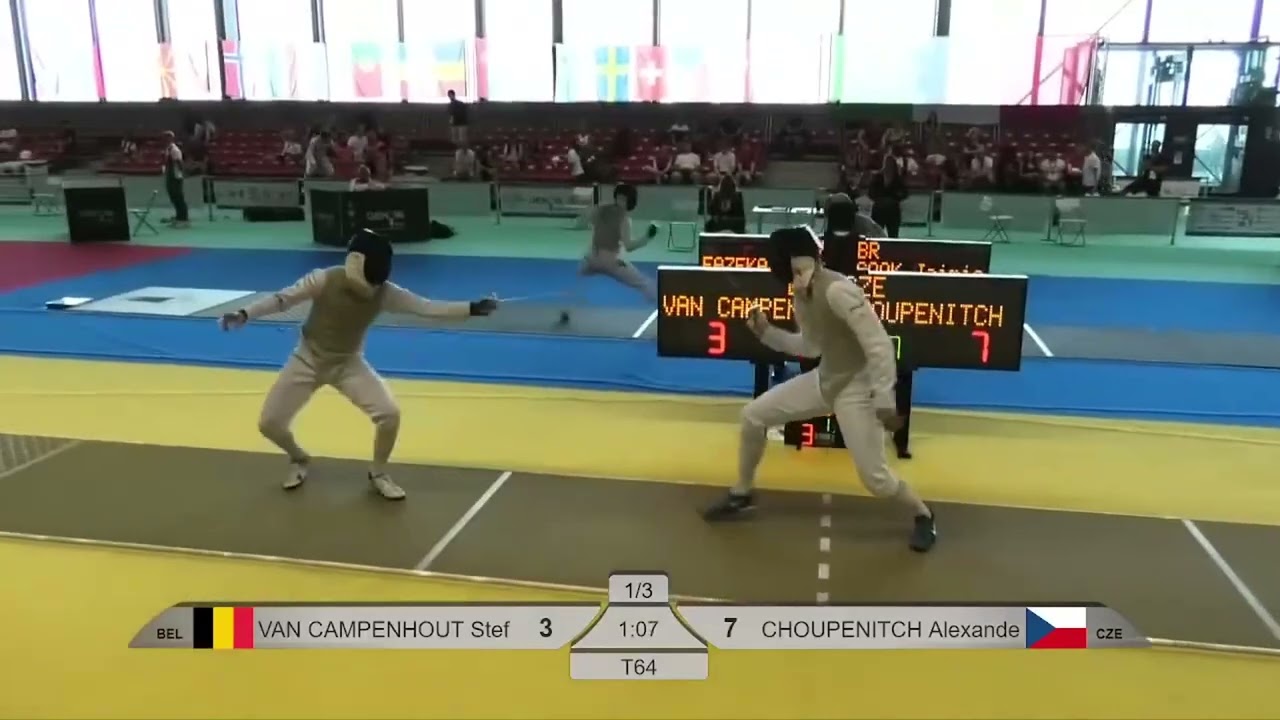 Euro Champs 2025 SMF - L64 - Stef Van Campenhout BEL v Alexander Choupenitch CZE