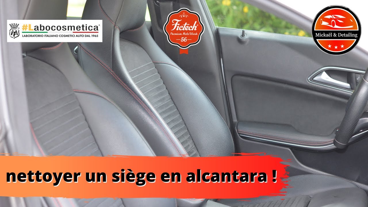 Comment nettoyer un siège en Alcantara !