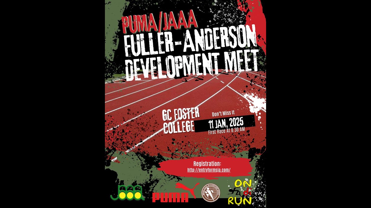 🔥 PUMA/JAAA Fuller-Anderson Development Meet 2025 | Live from GC Foster College 🏃‍♂️🏆