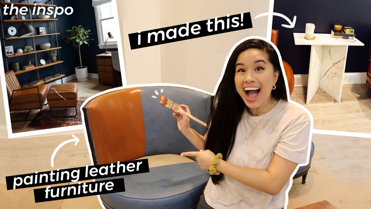 I MADE A COZY READING NOOK w/ THRIFTED FURNITURE! *aesthetic basement chill zone makeover*