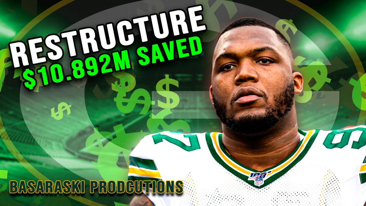 Packers RESTRUCTURE Kenny Clark's Contract | Salary Cap