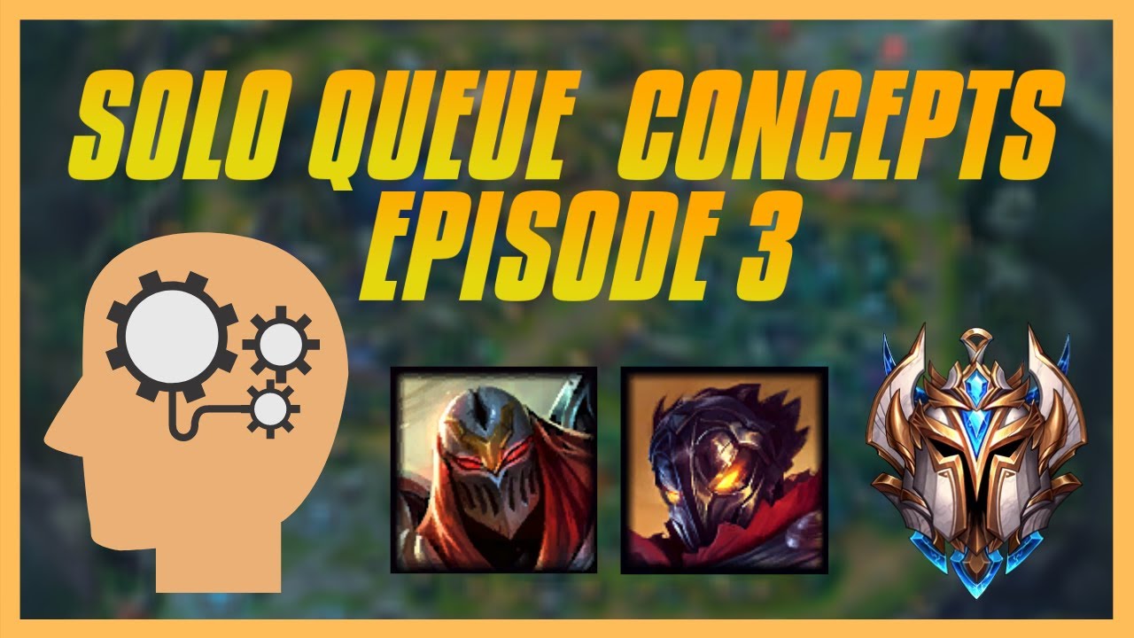 Solo Queue Concepts Ep.3 : Mid Game Farming & Side Laning - When To Group Or Split Push