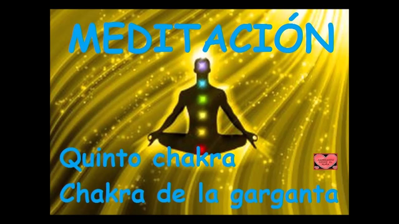 MEDITACI&Oacute;N   Quinto chakra   Chakra de la garganta ,