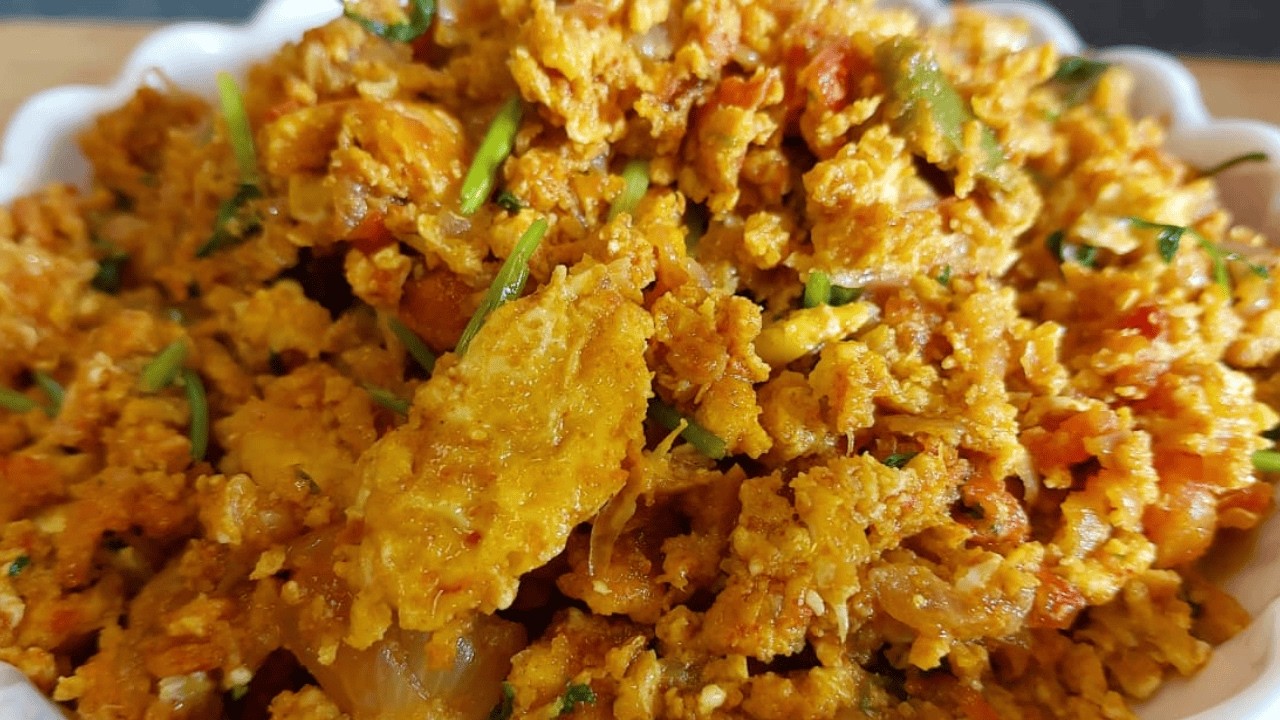 Anda Bhurji Recipe | Dhaba Style Egg Bhurji | Maanyasri Kitchen
