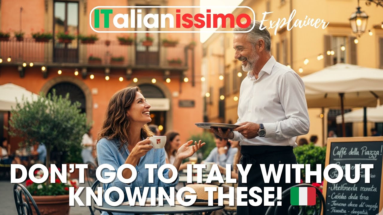 Words and Phrases Every Traveler Must Know 🇮🇹 | Speak Italian Fast with Italianissimo