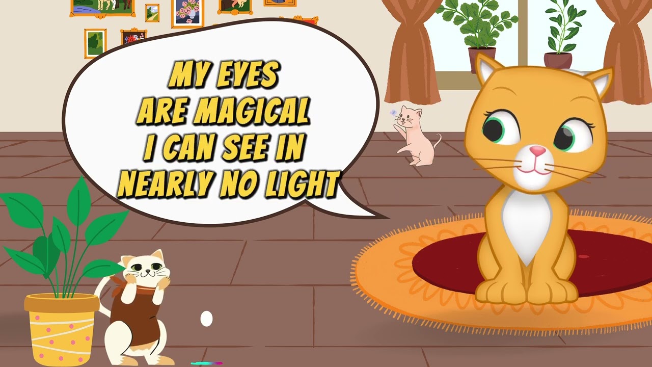 Whisker Wisdom: Fun Feline Facts with Cathy the Cat I Educational Kids Video