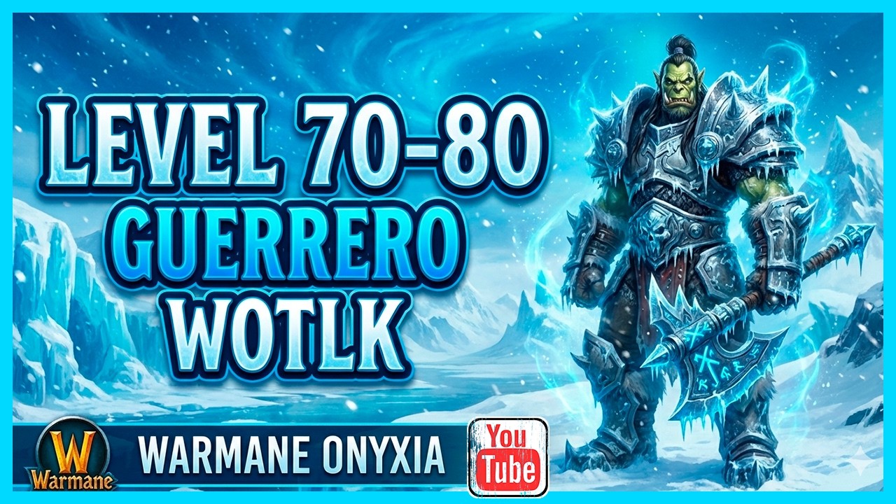 ¿Llegamos a 80 hoy? Guerrero 70-80 | Stream Warmane Onyxia