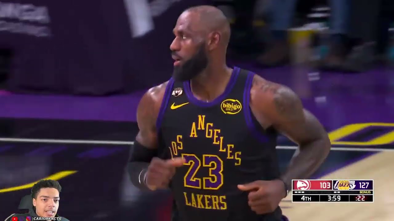 CarioReacts To Hawks vs Lakers | FULL GAME HIGHLIGHTS | January 13, 2026!!!