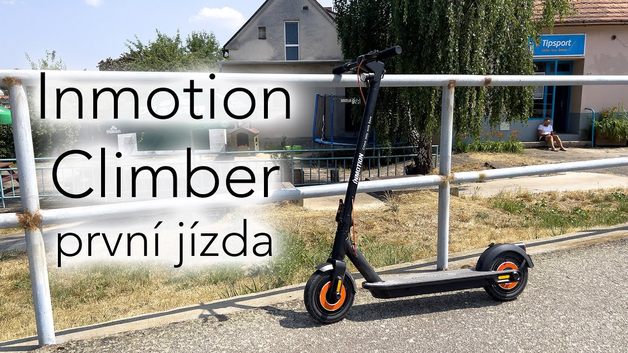 Inmotion Climber - silák kopcovitý 💪. První jízda 🛴