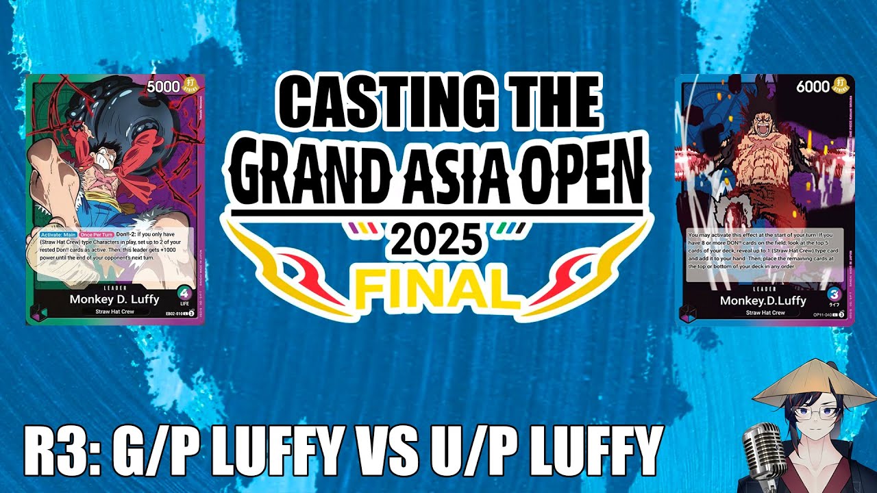 Grand Asia Open Final (PRB02) - Green Purple Luffy vs Blue Purple Luffy (Swiss 3)