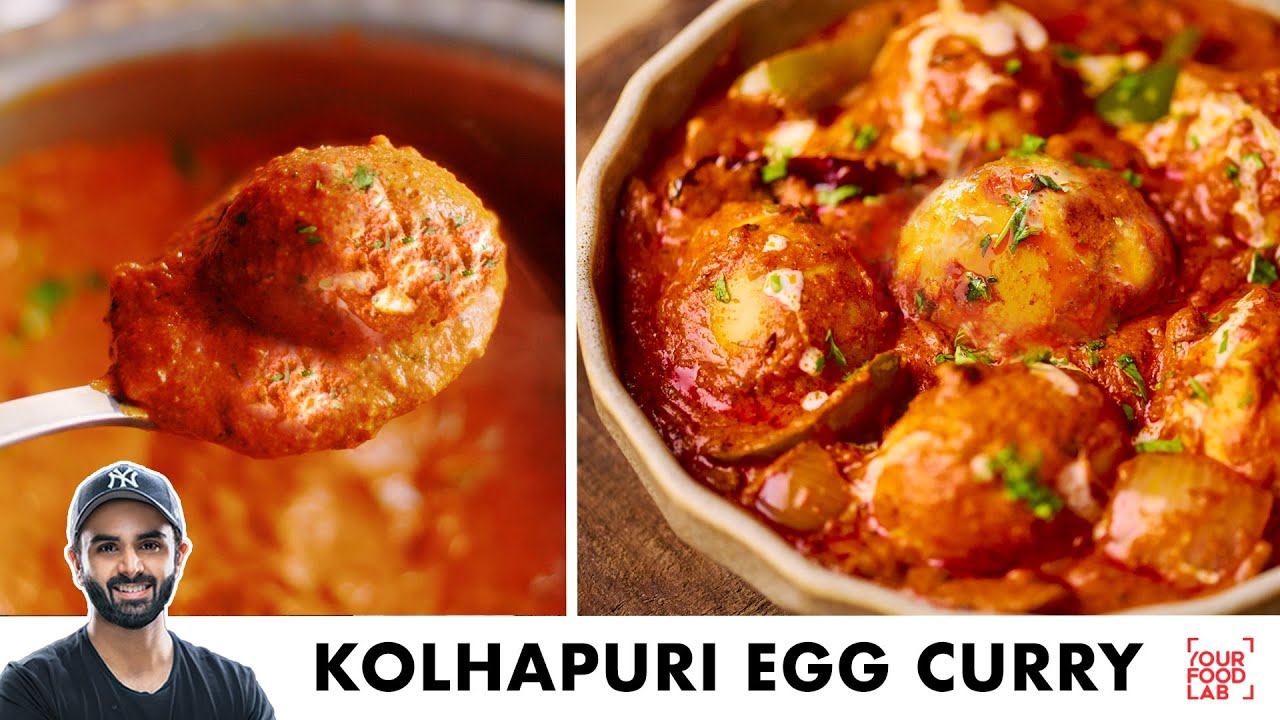Egg Kolhapuri Recipe | Spicy Hotel Style Egg Curry | Spicy Egg Kolhapuri | Chef Sanjyot Keer