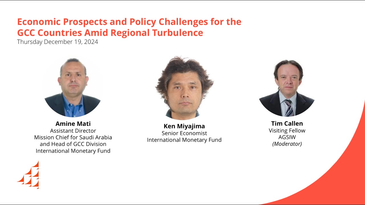 Economic Prospects and Policy Challenges for the GCC Countries Amid Regional Turbulence