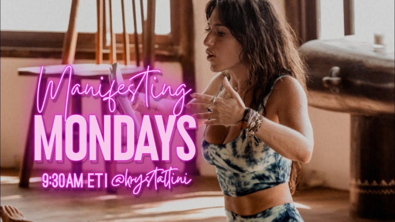 Manifesting Mondays on Instagram LIVE with Krystal Tini - join me!