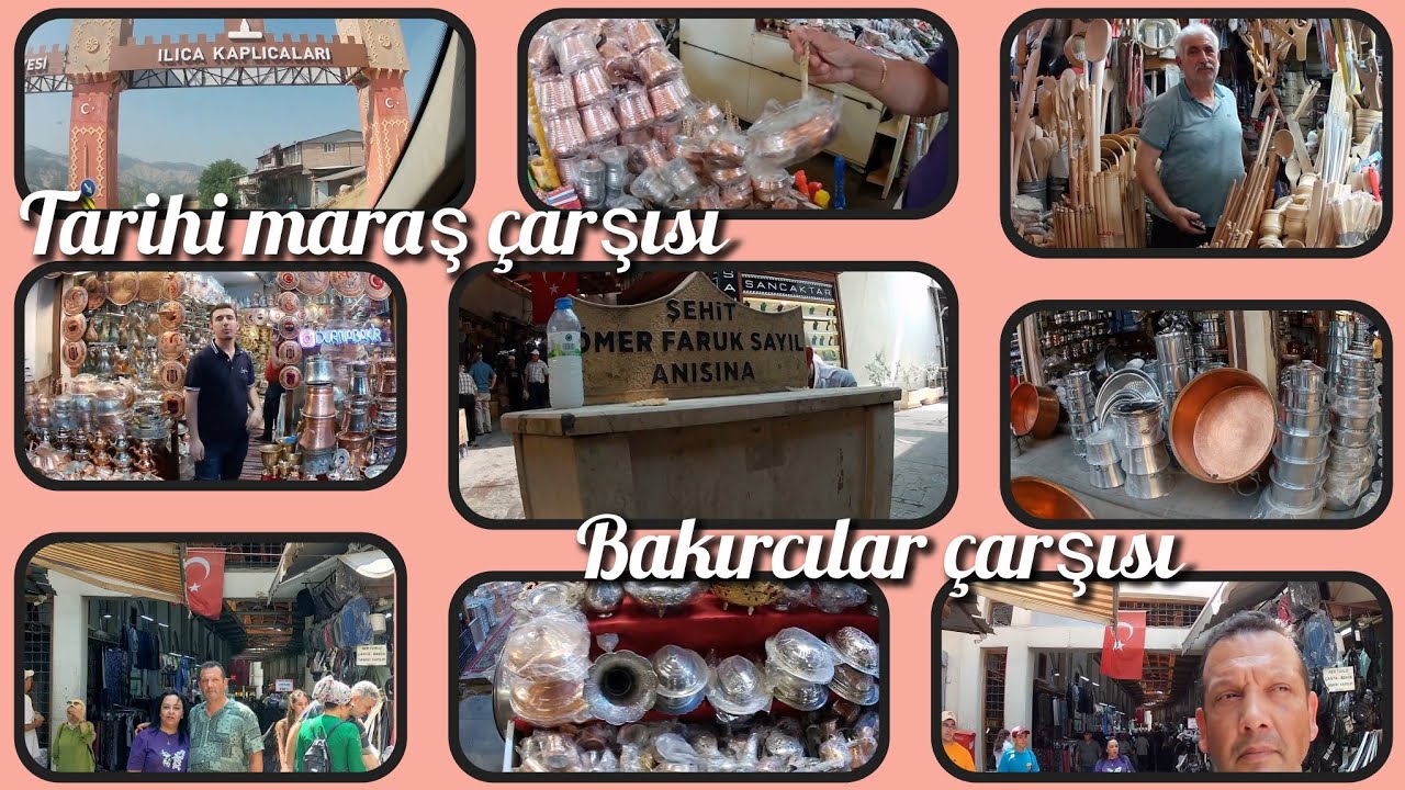 TARİHİ MARAŞ ÇARŞISINA GİDİYORUZ❌MARAŞ ÇARŞIYI BİZİMLE GEZİN❌BAKIRCILAR ÇARŞISINDA ALIŞVERİŞ YAPTIK