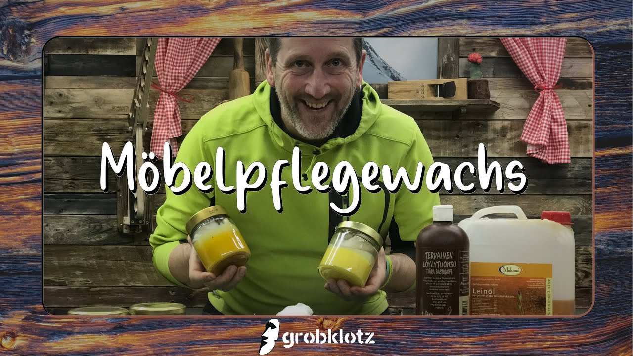 Möbelpflegewachs selber herstellen 🐝 🕯