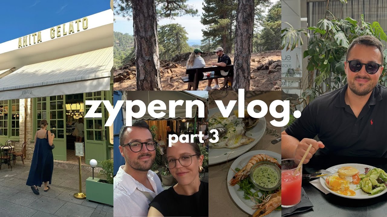 zypern vlog |  limassol, best food spots, cycling, marina, mount olympos