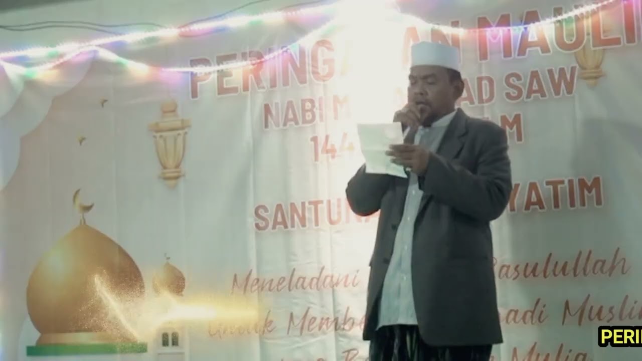 Peringatan Maulid Nabi Muhammad SAW Musholla  Al-Ikhlas bag.2