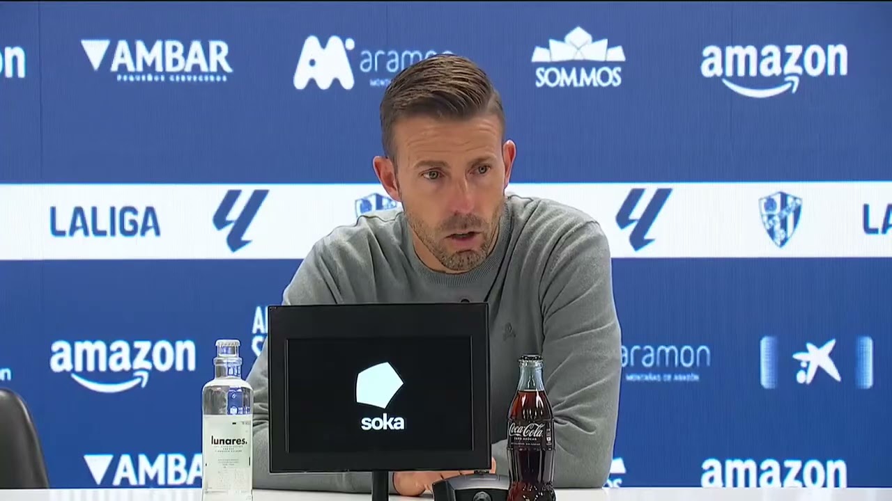 Rueda de prensa S.D. Huesca vs UD Las Palmas 24/10/2025