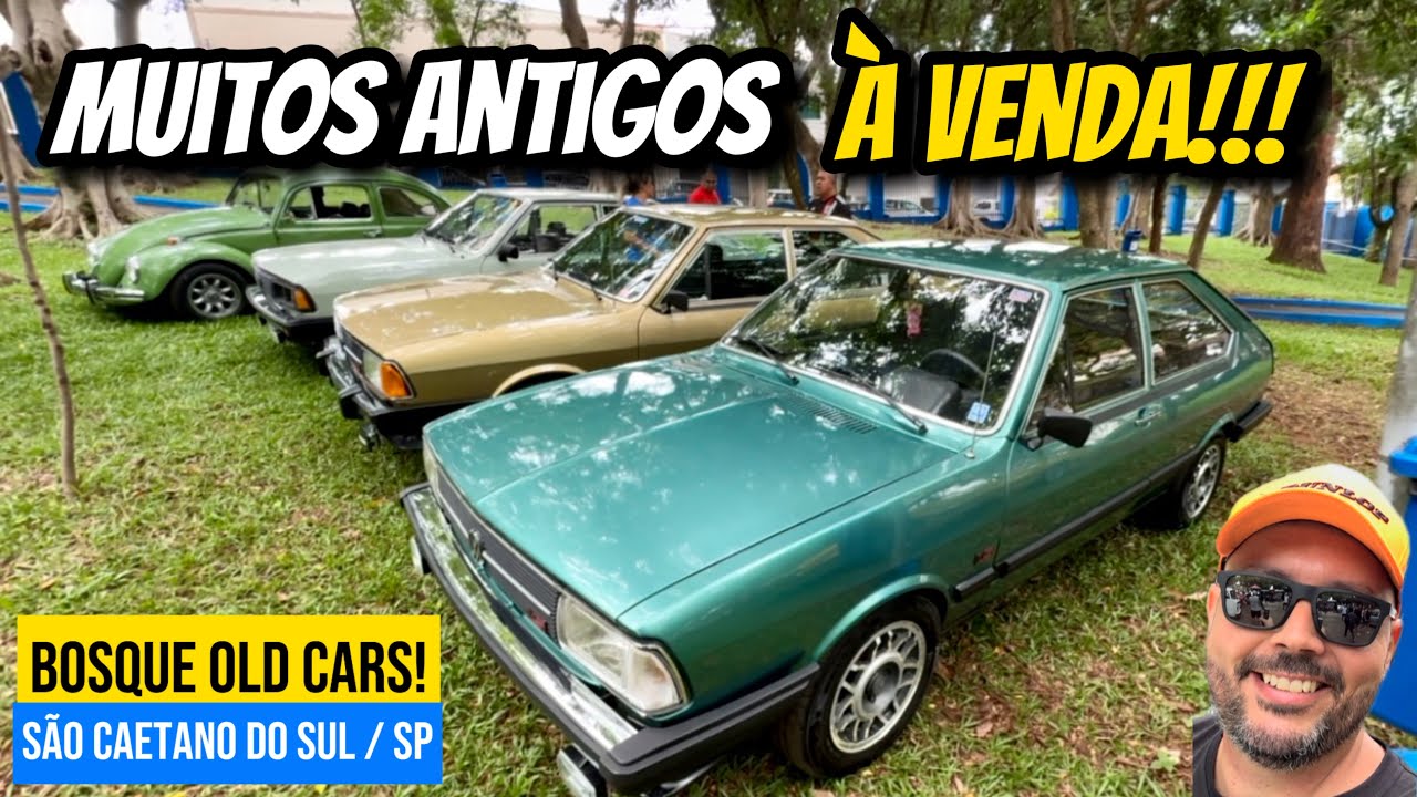 MUITOS ANTIGOS (ALGUNS À VENDA) NO BOSQUE DO POVO - SÃO CAETANO DO SUL/ SP!
