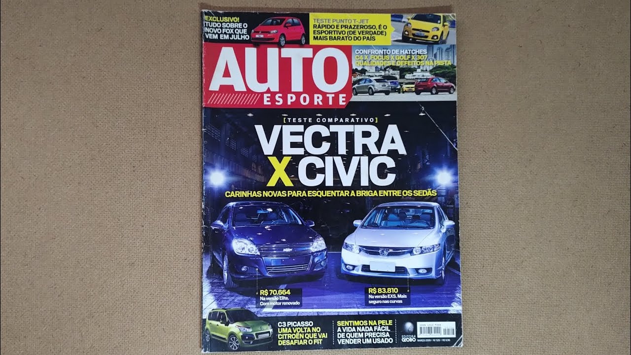 Revista AUTO ESPORTE (Edição 526 - Março/2009) #autoesporte
