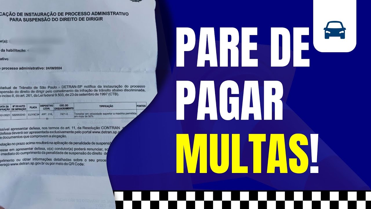 RECURSO DE MULTA DE TR&Acirc;NSITO: Use Este Modelo e CANCELE Sua Multa AGORA!