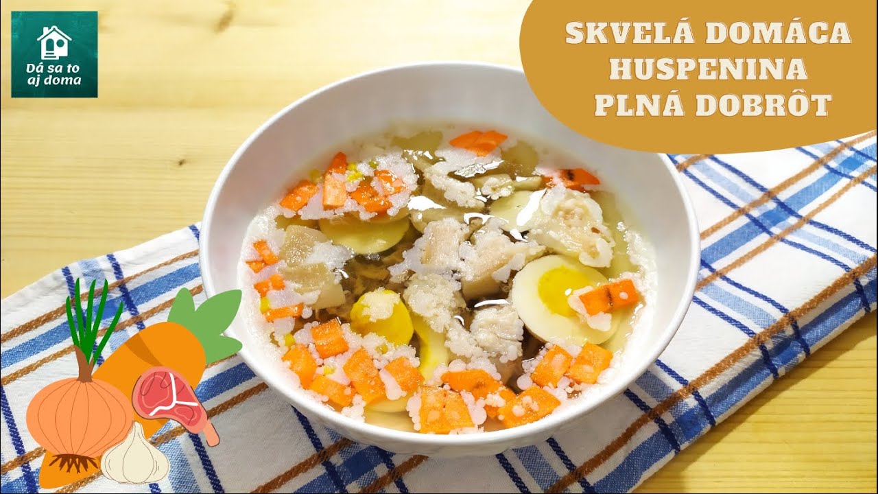 SKVELÁ, DOMÁCA, PLNÁ KOLAGÉNU PRE TVOJE ZDRAVÉ KĹBY. DOMÁCA HUSPENINA.