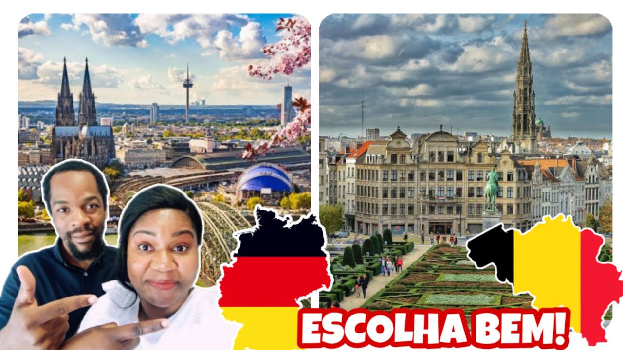 ALEMANHA OU BÉLGICA - Qual o melhor para viver em 2021/22? Imigrar, vistos, custo de vida, saúde...