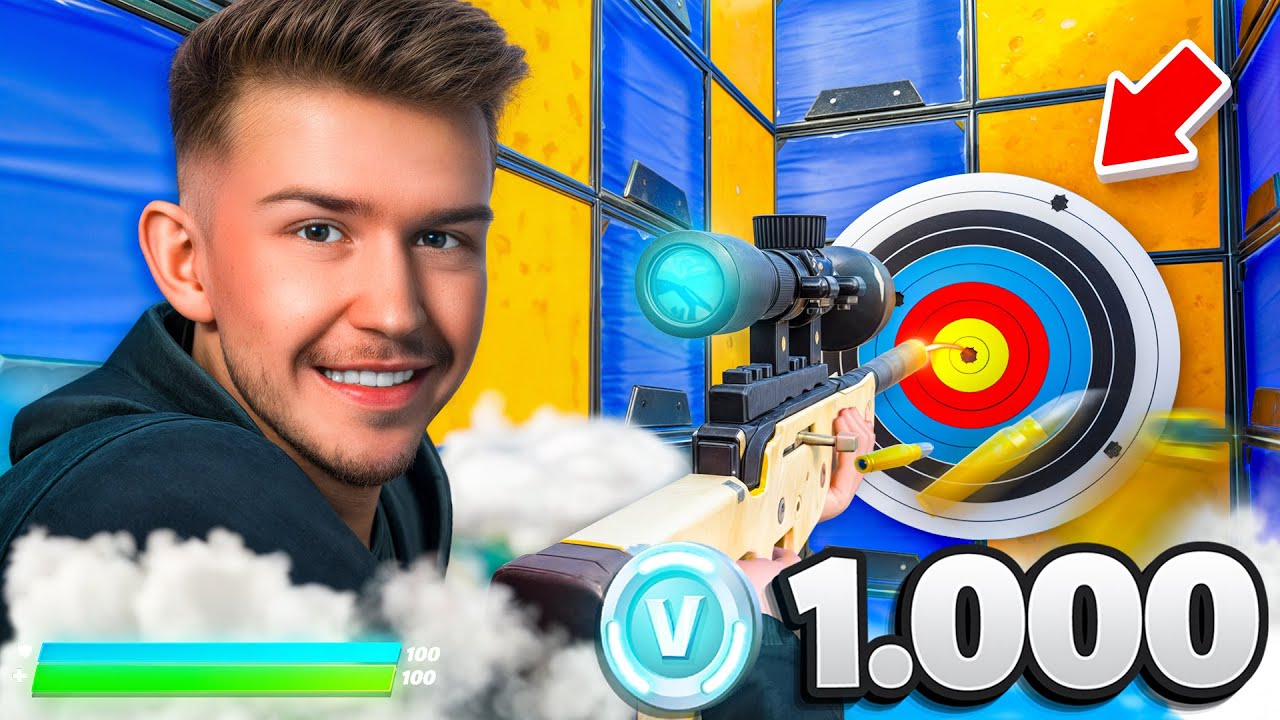 TREFFE DAS ZIEL = 1.000 V-BUCKS (nie wieder 😭)