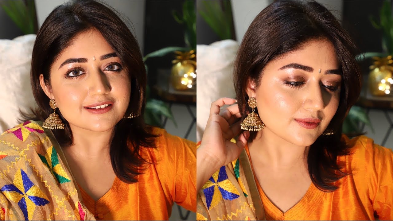 Easy Diwali Makeup 🌟using Affordable products | corallista