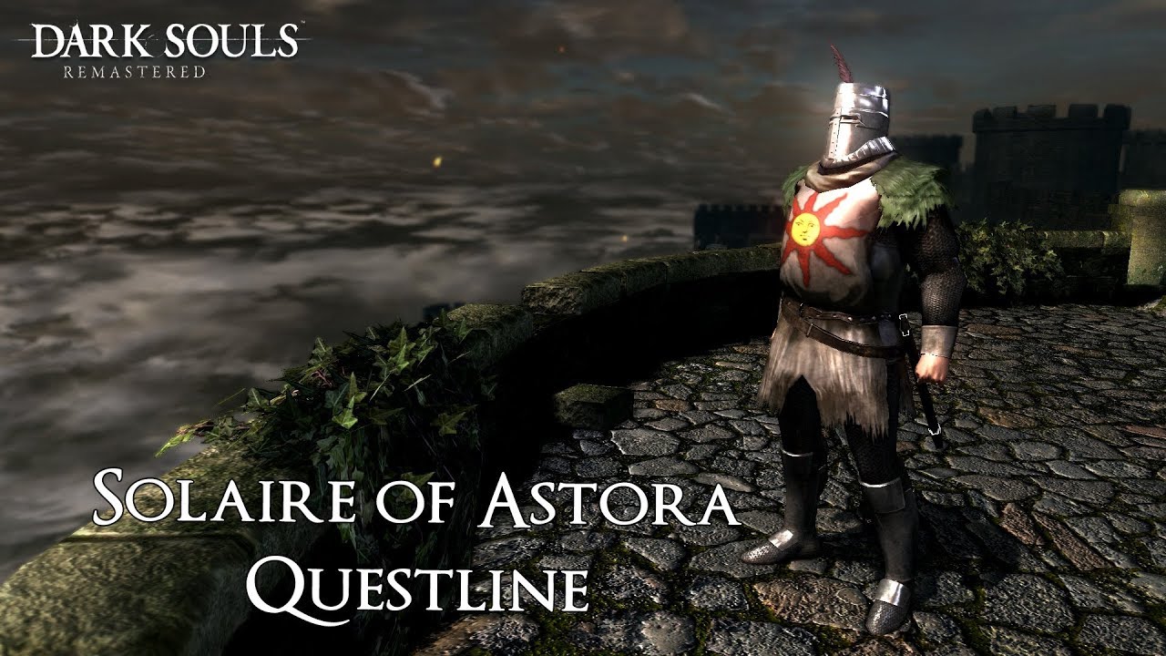 Dark Souls Remastered - Solaire of Astora Questline [Both Endings]