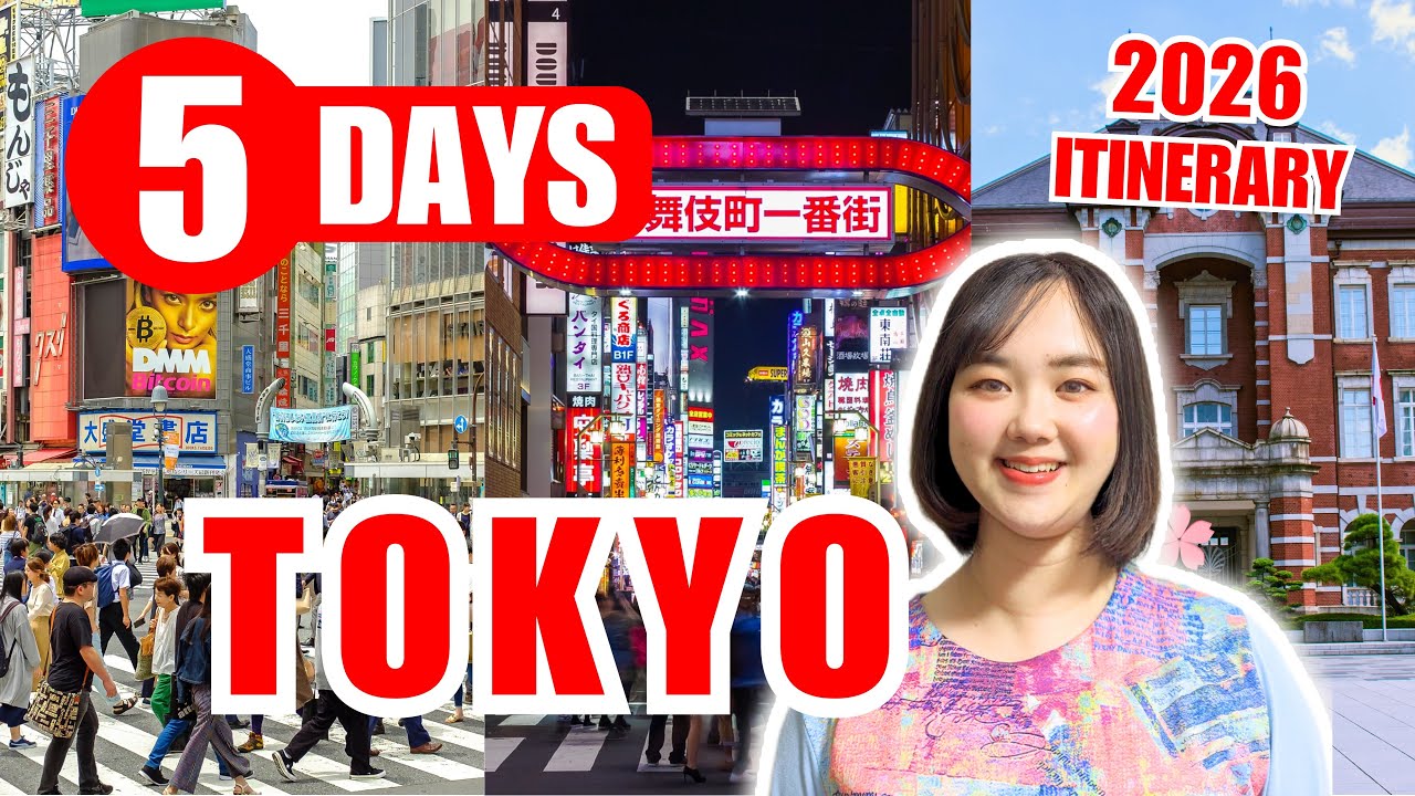 How to Spend 5 Days in TOKYO | Japan Travel Itinerary for First Timers 2026