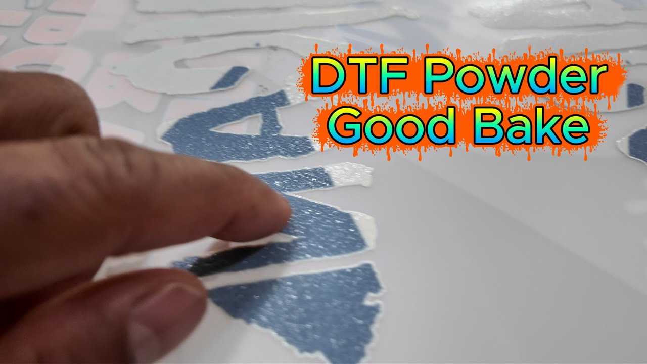 DTF Powder Good Bake #epson8550 #diy #dtf
