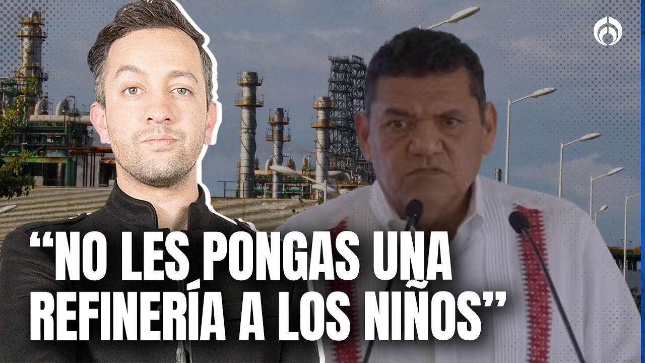 “Están los niños vomitando”: Javier May niega contaminación en Dos Bocas tras denuncias