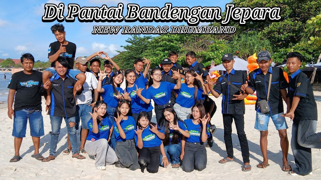 Jepara Pantai Bandengan‼️Bersama Drumband New Randas terbaru 2026.