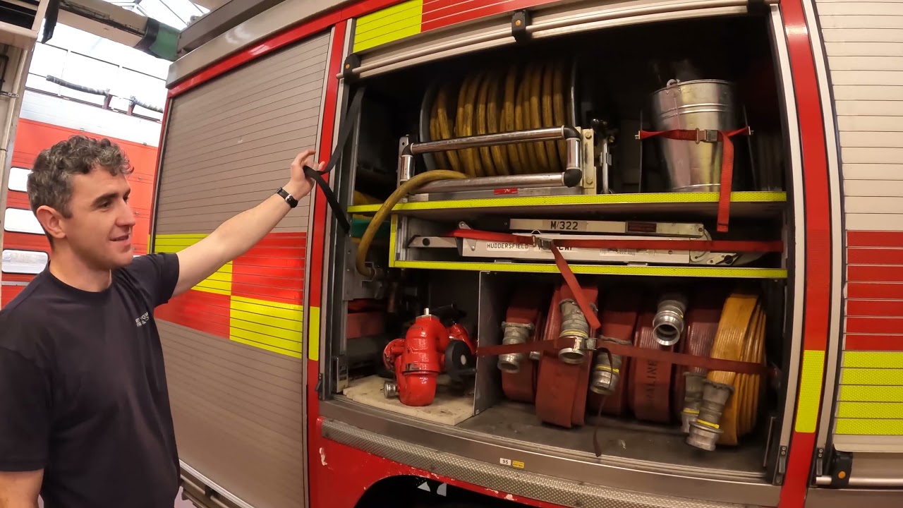 We went there - Huddersfield Fire Station tour of the station and appliances