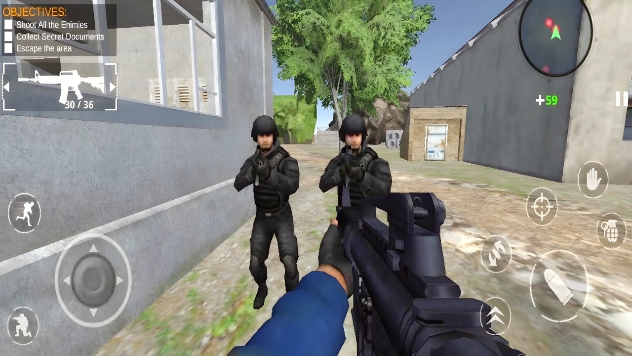 Commando New Fire Action Offline Game _ Android Gameplay