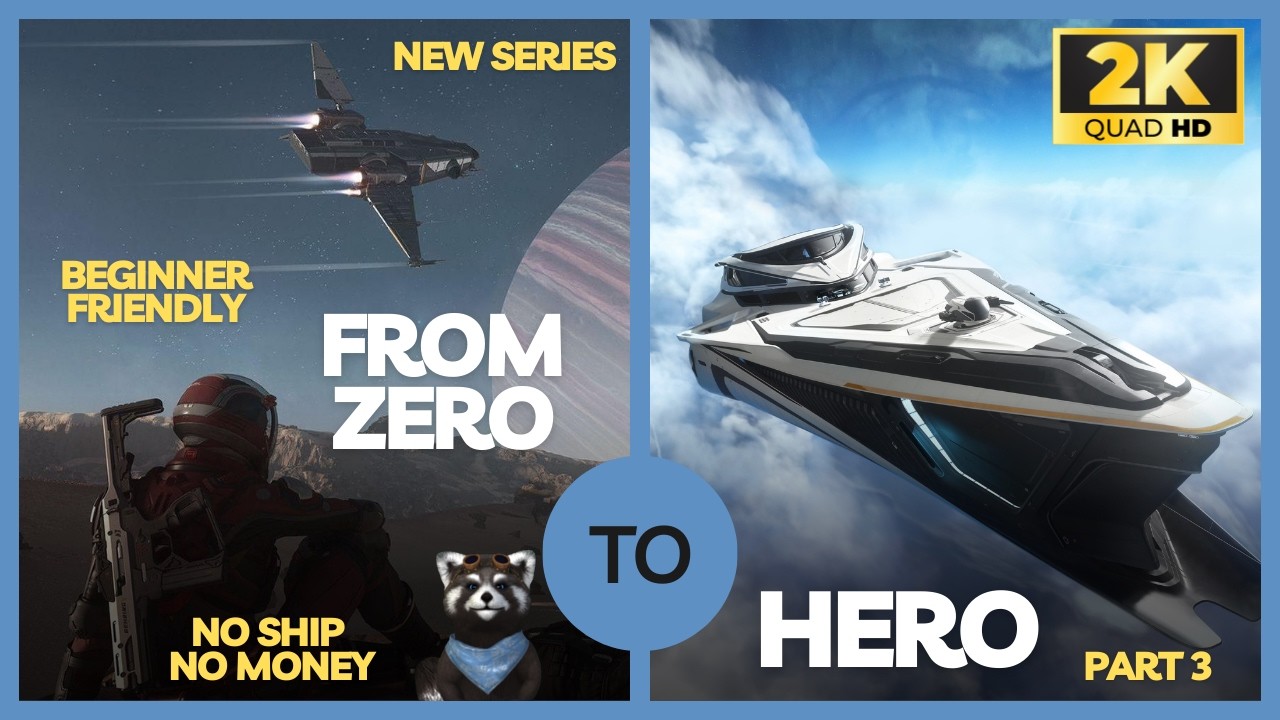 Going from Zero to Hero Without a Ship or Money:  Hull A Tour & Missions Ep3