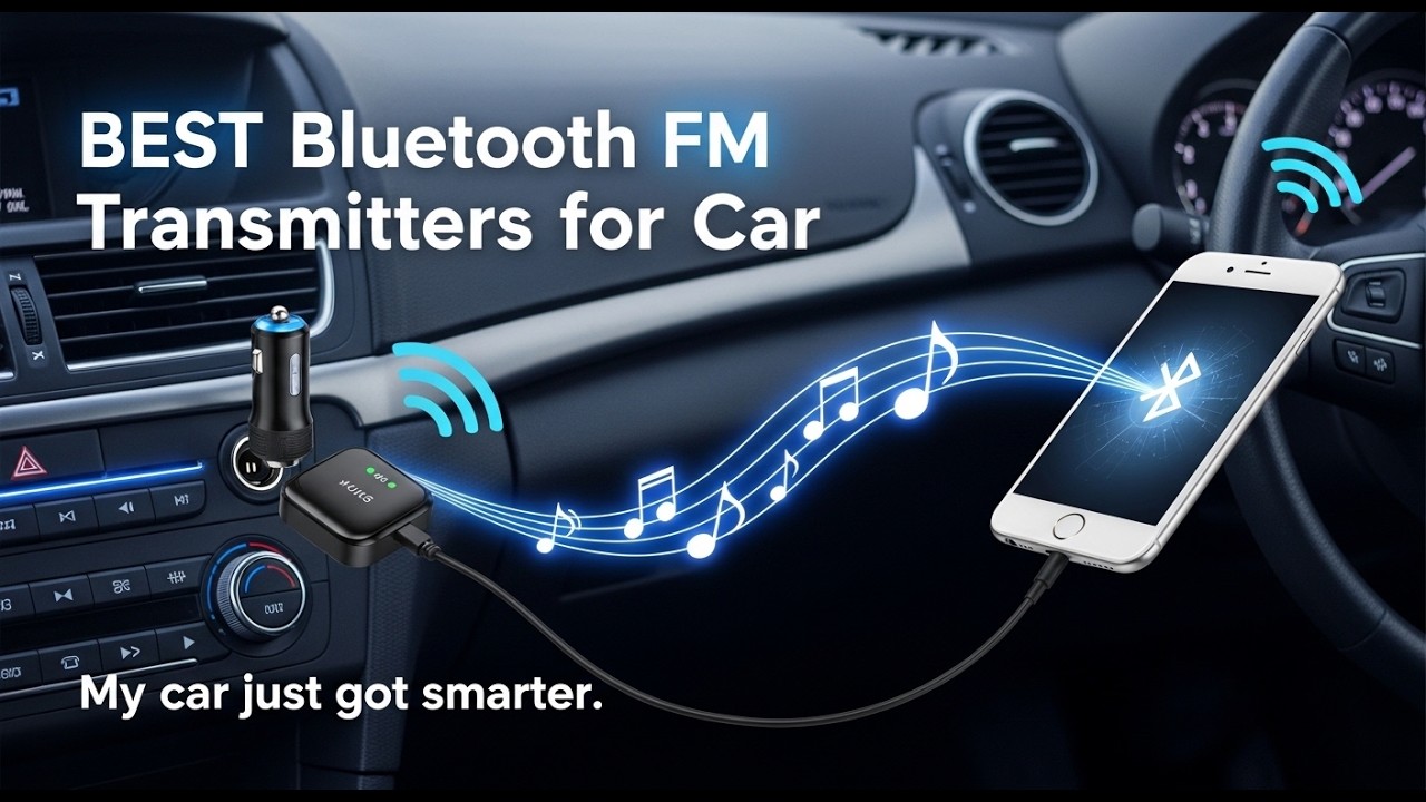 TOP 5 Best Bluetooth Fm Transmitters For Car 2026 | Bluetooth Fm Transmitter Upgraded My Old Car
