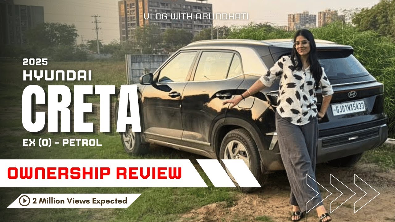 HYUNDAI CRETA OWNERSHIP REVIEW 2025 | EX (O) PETROL